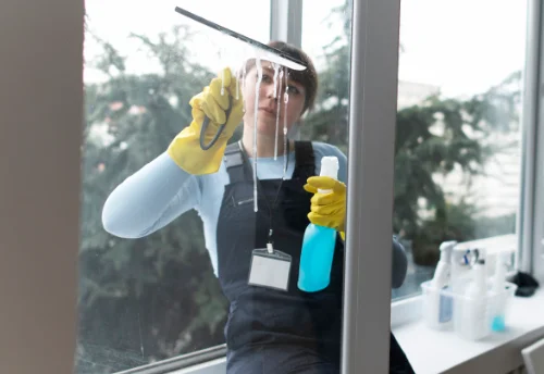 Nettoyage de vitres intérieures et extérieures à Lavernat
